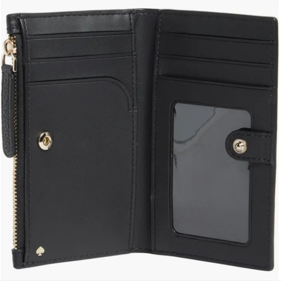 Kate Spade ♠️ New York Jackson Bifold Leather Wallet - Picture 12 of 13